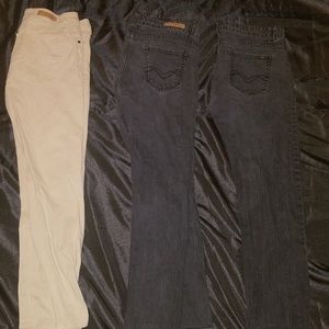 3 pairs of Carbon Skinny Jeans